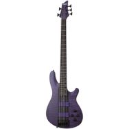 Schecter C-5 GT Satin Trans Purple 5 Telli Bas Gitar