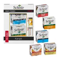 Schesir 10x150 gr Karışık Köpek Konservesi