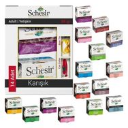 Schesir 14x85 gr Karışık Kedi Konservesi