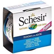 Schesir 150 gr Puppy Aloe Veralı-Ton Balıklı Küçük Irk Yavru Yaş Köpek Maması