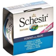 Schesir 6x150 gr Ton Balıklı ve Aloe Veralı Jelly Yavru Köpek Konservesi