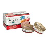 Schesir 6x50 gr 2 Adet Multipack Karidesli Kedi Konserve