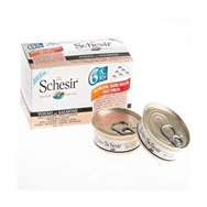 Schesir 6x50 gr Multipack Somonlu Konserve Kedi Maması