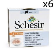 Schesir 6x70 gr Ton Balıklı Yetişkin Kedi Konservesi