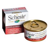Schesir 6x85 gr Ton Balıklı ve Sığır Etli Pirinçli Kedi Konservesi