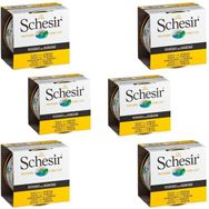 Schesir 6x85 gr Ton Balıklı ve Yengeçli Yetişkin Kedi Konserve