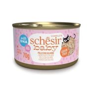 Schesir 70 gr Baby Cat Tavuklu ve Somonlu Yavru Kedi Konservesi