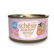Schesir 70 gr Baby Tavuk Somon Et Suyunda Konserve