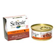 Schesir 70 gr Ton Balıklı + Somon Yetişkin Kedi Konservesi