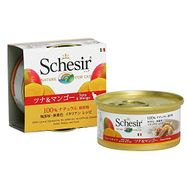 Schesir 75 gr Ton Balıklı + Mango Yetişkin Kedi Konservesi