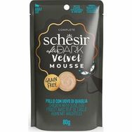Schesir 80 gr After Dark Pouch Tavuklu ve Bıldırcın Yumurtalı Tahılsız Yetişkin Kedi Konservesi