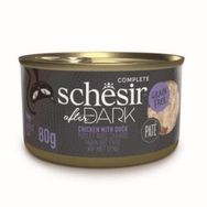 Schesir 80 gr After Dark Tavuklu ve Ördekli Yetişkin Kedi Konservesi