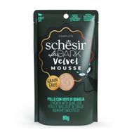 Schesir 80 gr After Dark Velvet Mousse Tavuk ve Bıldırcın Yumurtalı Yetişkin Kedi Konservesi