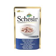 Schesir 85 gr Pouch Ton Balıklı ve Levrekli Jöleli Kedi Yaş Maması