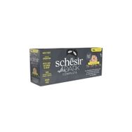 Schesir After Dark Pate Et Suyunda Karışık Lezzetler 12x80 gr Yetişkin Konserve Kedi Maması