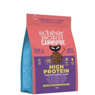 Schesir Born Carnivore 1.25 kg Tavuklu Somonlu ve Ringa Balıklı Tahılsız Kuru Kedi Maması