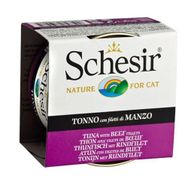 Schesir C176 85 gr Ton Balıklı Sığır Etli Pirinçli Kedi Konservesi