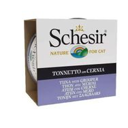 Schesir C270 85 gr Jelly Ton Balıklı ve Orfoz Balığı Kedi Konservesi