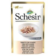 Schesir C582 Pouch Jelly Ton Balıklı Somonlu 85 gr Kedi Yaş Maması