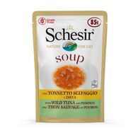 Schesir C674 Soup Yabani Ton Balığı ve Balkabaklı Tahılsız 85 gr Kedi Çorbası