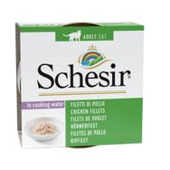 Schesir Cat İn Cooking Water 85 gr Tavuk Filetolu Kendi Suyunda Doğal Kedi Konservesi