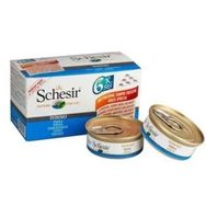 Schesir Cat Jelly Multipack 50 gr 6 Adet Ton Balıklı Kedi Konservesi