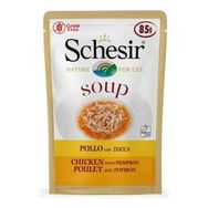 Schesir For Cat Tavuklu ve Balkabaklı Tahılsız Yetişkin 85 gr Kedi Çorbası