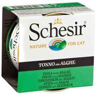 Schesir Jel İçinde Su Yosunu & Ton Balıklı 85 gr Konserve Kedi Maması