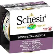 Schesir Jel İçinde Ton Balıklı ve Kinoalı Tahılsız 85 gr Konserve Kedi Maması