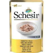 Schesir Jöle İçinde Ton Balıklı ve Tavuklu 85 gr Yetişkin Kedi Konservesi