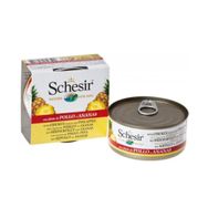 Schesir Nature Tavuk ve Ananaslı 150 gr Konserve Köpek Maması