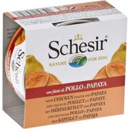 Schesir Nature Tavuk Ve Papayalı 150 gr Konserve Köpek Maması