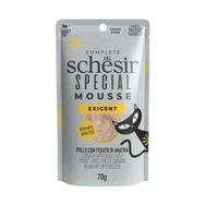 Schesir Special Mousse Tavuklu ve Ördek Ciğerli Pouch 70 gr Yetişkin Konserve Kedi Maması