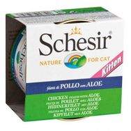 Schesir Tavuklu Aloe Yavru 85 gr Konserve Yaş Kedi Maması