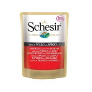 Schesir Tavuklu ve Levrekli 100 gr Yetişkin Kedi Konservesi
