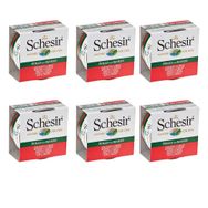 Schesir Tavuklu ve Sığır Etli Yetişkin 6x150 gr Konserve Köpek Maması
