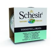 Schesir Ton Balığı ve Çipuralı Jöleli 85 gr Kedi Konservesi