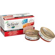 Schesir Ton Balığı ve Karidesli 6x50 gr Kedi Maması