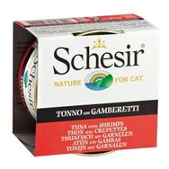 Schesir Ton Balığı ve Karidesli 85 gr Yaş Kedi Maması