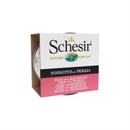 Schesir Ton Balıklı ve Barbunya Balıklı Jöleli 85 gr Konserve Yetişkin Kedi Maması
