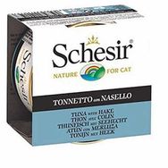 Schesir Ton Balıklı ve Barlam Balıklı 85 gr Yetişkin Kedi Konservesi