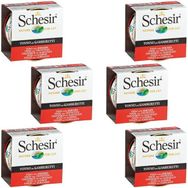 Schesir Ton Balıklı ve Karidesli Jöleli 6x85 gr Kedi Konservesi