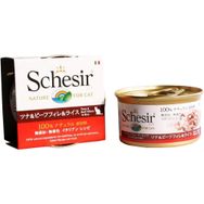 Schesir Ton Balıklı ve Sığır Etli Jelly 85 gr Yetişkin Kedi Konservesi