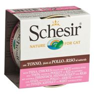 Schesir Ton Balıklı ve Tavuklu 6x85 gr Yetişkin Kedi Konserve