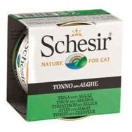 Schesir Ton Balıklı Yosunlu Jelly Yetişkin Kedi Konservesi 85 gr