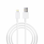 Schitec İphone X Usba To İphone Lightning 2 mt Beyaz Data ve Hızlı Şarj Kablosu