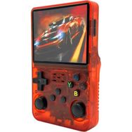 Schitec R36S Şeffaf Kırmızı 3.5 inç OTG Çıkışlı Taşınabilir Retro 15000+ Oyunlu El Atarisi