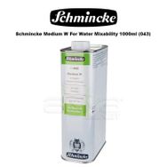 Schmincke 043 1000 ml Medium W For Water Mixability