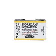 Schmincke 225 Cadmium Yellow Middle Seri 3 Horadam Aquarell 1/1 Tablet Sulu Boya