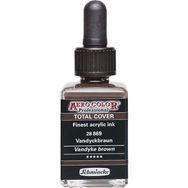 Schmincke 28 ml 869 Vandyke Brown Aero Color Akrilik Mürekkep